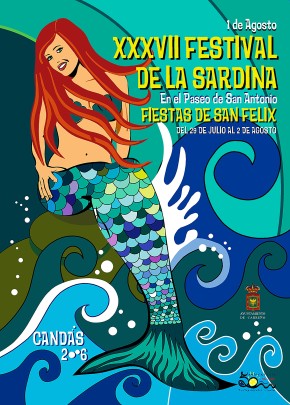 cartel del festival de la sardina de 2006