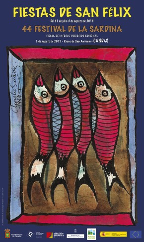 cartel del festival de la sardina de 2013
