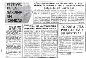 1974  festival de la sardina