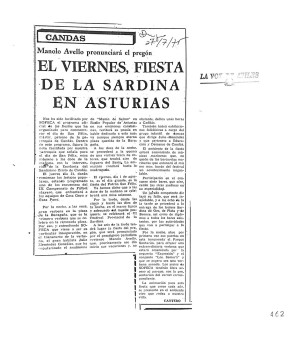1975 El viernes festival de la sardina