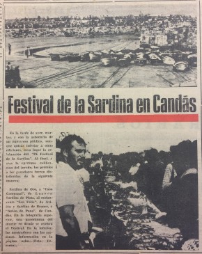 1978 Festival de la sardina de Candás