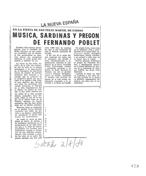 1980  música sardinas y pregón de Fernando Poblet