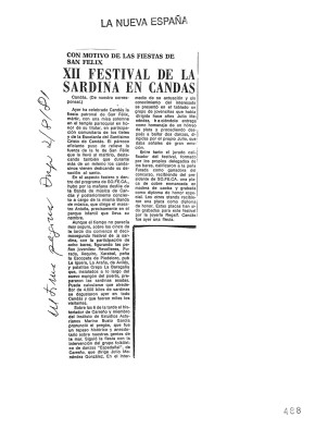 1981 XII festival de la Sardina