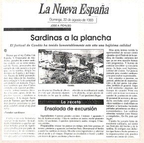 1993 sardinas a la plancha