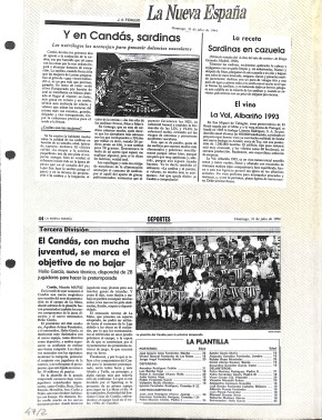 1994 y en Candás sardinas