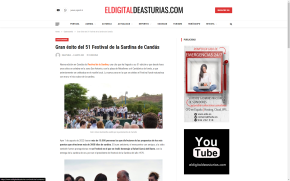 Gran éxito del 51 Festival de la Sardina de Candás - El Digital de Asturias
