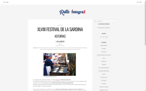 Festival de la sardina en Asturias el 1 de Agosto, por Ruta Integra2