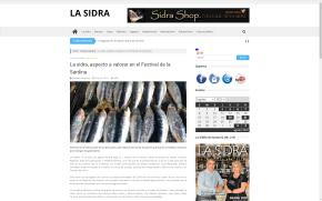 La sidra, aspecto a valorar en el Festival de la Sardina – La Sidra