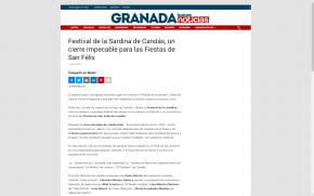 Noticias sobre el festival  Granada