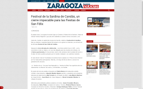 Noticias sobre el festival zaragoza