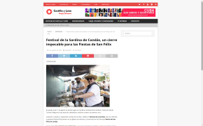 Noticias sobre el festival castila y León